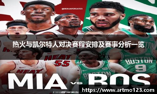 热火与凯尔特人对决赛程安排及赛事分析一览